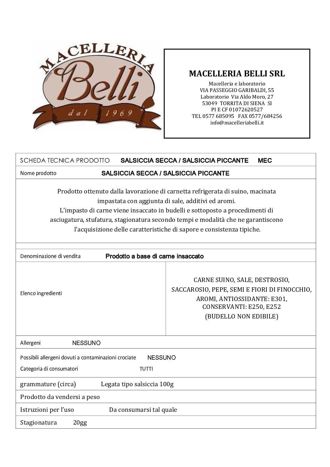 Salsiccia secca - immagine 3