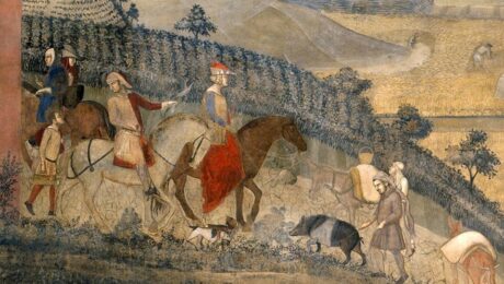 Lorenzetti affresco cinta senese